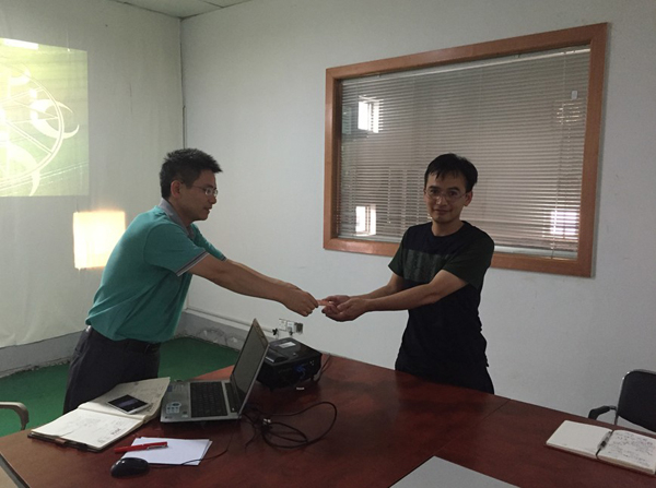 專家來我司培訓照片